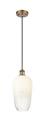Innovations - 516-1P-BB-G484-7OP - One Light Mini Pendant - Ballston - Brushed Brass