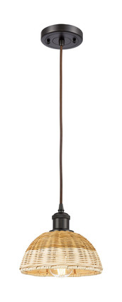 Innovations - 516-1P-OB-NBD2-75-NAT - One Light Mini Pendant - Ballston - Oil Rubbed Bronze