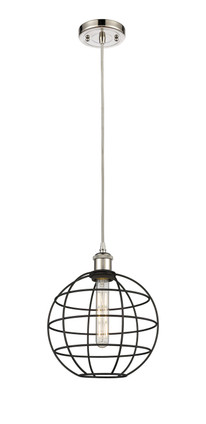 Innovations - 516-1P-PN-CE-10-BK - LED Pendant - Ballston - Polished Nickel
