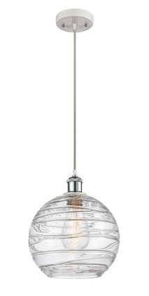Innovations - 516-1P-WPC-G1213-10 - One Light Mini Pendant - Ballston - White Polished Chrome