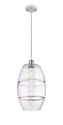 Innovations - 516-1P-WPC-G557-10CL - One Light Mini Pendant - Ballston - White Polished Chrome