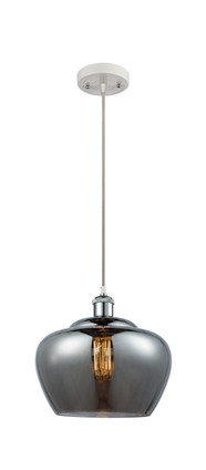 Innovations - 516-1P-WPC-G93-L - One Light Mini Pendant - Ballston - White Polished Chrome