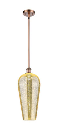 Innovations - 516-1S-AC-G456-8ME - One Light Mini Pendant - Ballston - Antique Copper