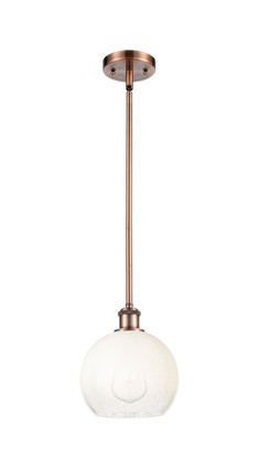 Innovations - 516-1S-AC-G483-8OP - One Light Mini Pendant - Ballston - Antique Copper