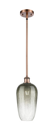 Innovations - 516-1S-AC-G484-7SL - One Light Mini Pendant - Ballston - Antique Copper