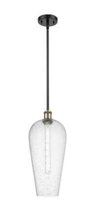 Innovations - 516-1S-BAB-G456-8SDY - One Light Mini Pendant - Ballston - Black Antique Brass