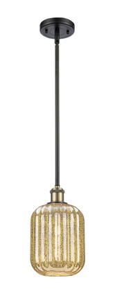 Innovations - 516-1S-BAB-G460-7ME - One Light Mini Pendant - Ballston - Black Antique Brass