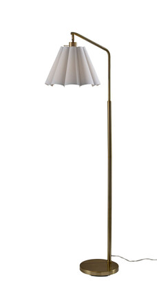 Adesso Home - 2608-21 - Floor Lamp - Lyra - Antique Brass