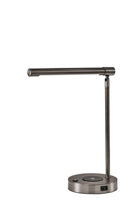 Adesso Home - 2611-22 - LED Table Lamp - Dax - Brushed Steel