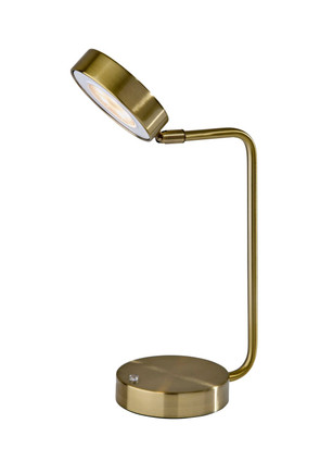 Adesso Home - 2617-21 - LED Desk Lamp - Amari - Antique Brass