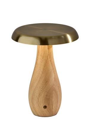 Adesso Home - 3196-12 - LED Table Lamp - Naya - Natural Wood Base