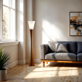Espresso Floor Lamp (3201-15)