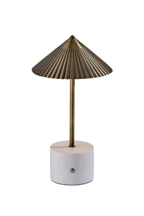 Adesso Home - 3209-21 - LED Table Lamp - Mika - Antique Brass
