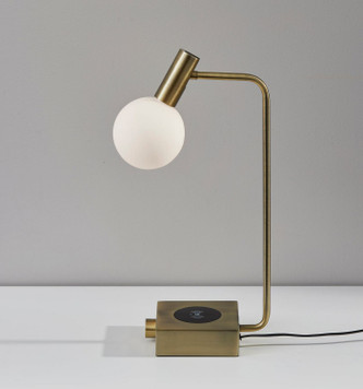 Adesso Home - 3214-21 - LED Desk Lamp - Windsor - Brass