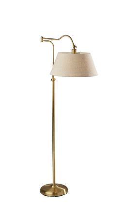 Adesso Home - 3349-21 - Floor Lamp - Rodeo - Antique Brass