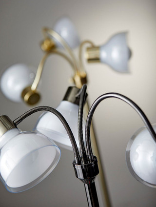 Presley Three Light Floor Lamp (3566-01)