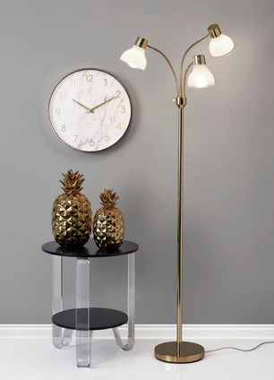 Presley Three Light Floor Lamp (3566-04)