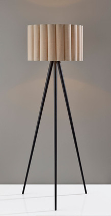 Adesso Home - 4227-01 - Floor Lamp - Caldwell - Black