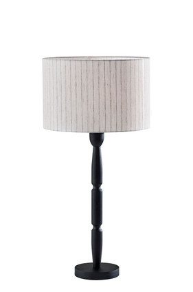 Adesso Home - 4357-01 - Table Lamp - Nigel - Black Wood