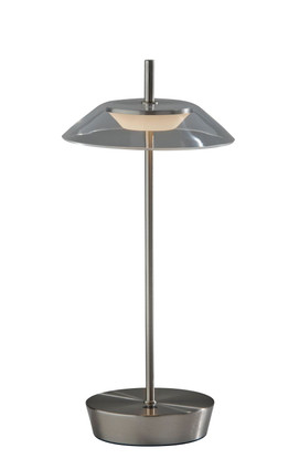 Adesso Home - AD9206-22 - LED Table Lamp - Ako - Brushed Steel