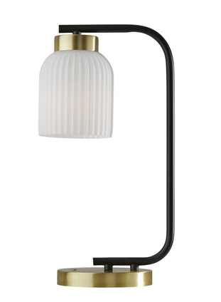 Adesso Home - AF48885BR - LED Table Lamp - Black & Antique Brass