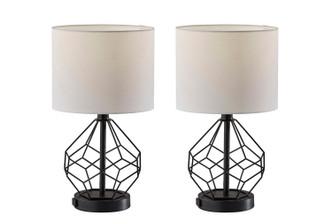 Adesso Home - SL1183-01 - 2 Piece Bonus Pack - Chiara - Black