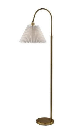 Adesso Home - SL2614-21 - Floor Lamp - Thalia - Antique Brass