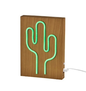 Adesso Home - SL3721-12 - LED Table/Wall Lamp - Neon - Natural Wood Grain On Plastic - Water Transfer