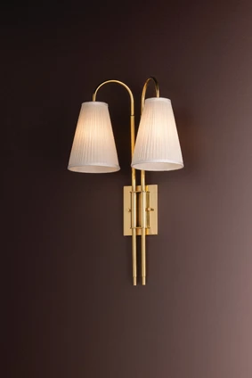Limoges Two Light Wall Sconce (585-02-VB)