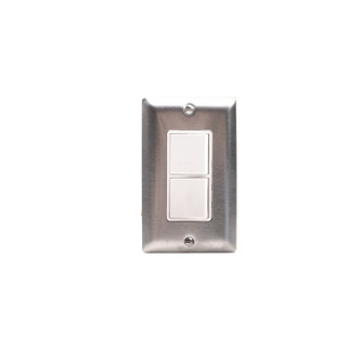 Eurofase - EFSWPS - Single Duplex Stack Switch - On/Off Switch - Stainless Steel