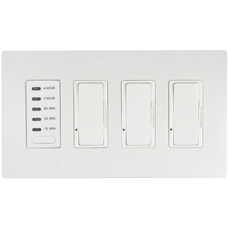Eurofase - EFSWTD3 - 1 TIMER+3 DIMMER COMPLETE WH - White