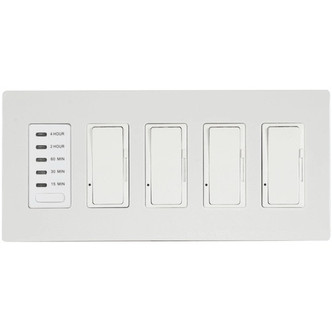 Eurofase - EFSWTD4 - Dimmer - Timer & Dimmer - White