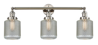 Innovations - 205-PN-G262 - Three Light Bath Vanity - Franklin Restoration - Polished Nickel