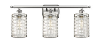 Innovations - 516-3W-SN-M18-SN - LED Bath Vanity - Downtown Urban - Satin Nickel