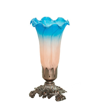 Pink/Blue One Light Accent Lamp (11311)