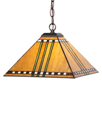Meyda Tiffany - 113710 - One Light Pendant - Prairie Corn - Mahogany Bronze