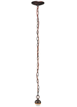 Meyda Tiffany - 114230 - One Light Pendant Hardware - Traditional - Mahogany Bronze