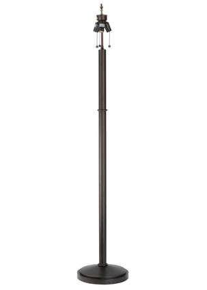 Meyda Tiffany - 115321 - Three Light Floor Base - Splendal - Mahogany Bronze