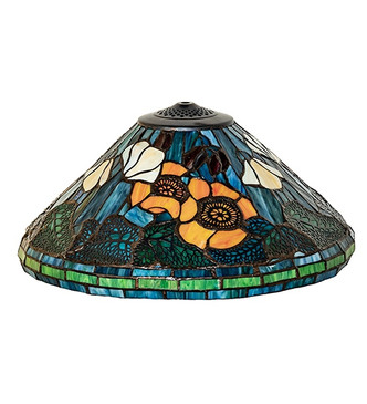 Meyda Tiffany - 119550 - Shade - Tiffany Poppy - Antique