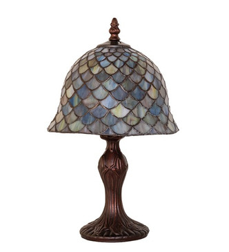 Tiffany Fishscale One Light Mini Lamp (122363)