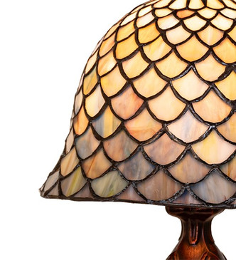 Tiffany Fishscale One Light Mini Lamp (122363)