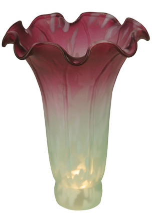 Meyda Tiffany - 124700 - Shade - Seafoam/Cranberry - Custom