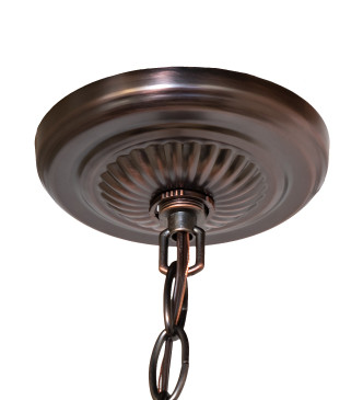 Tiffany Peony Three Light Pendant (12752)