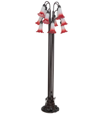 Pink 12 Light Floor Lamp (130933)
