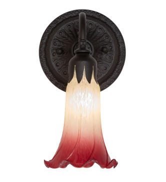 Seafoam/Cranberry One Light Wall Sconce (260471)
