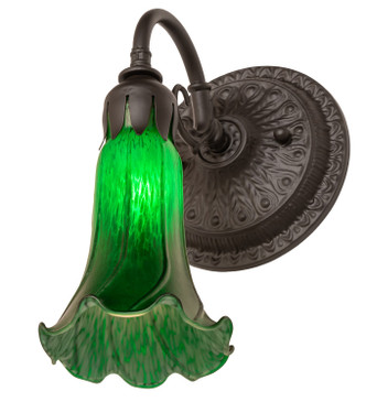 Green One Light Wall Sconce (260475)