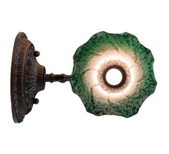 Amber/Green One Light Wall Sconce (261095)