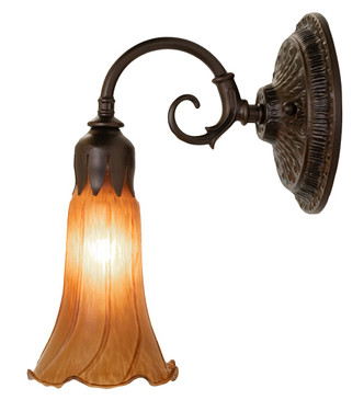 Amber One Light Wall Sconce (261099)
