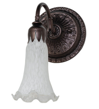 White One Light Wall Sconce (261101)