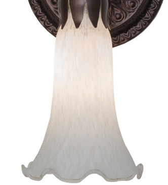 White One Light Wall Sconce (261101)